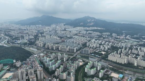 서울 노원구 일대 아파트 단지 전경