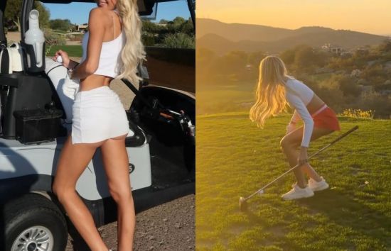 미국에서 여성 골프 인플루언서의 복장을 둘러싸고 논쟁이 이어지고 있다. 블론디 골프 인스타그램