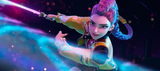 넷플릭스 애니메이션 '케이팝 데몬 헌터스' 스틸 컷