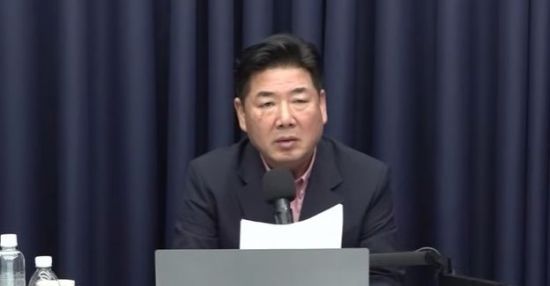 5일 국민의힘 입당 사실을 알린 유튜버 고성국. 고성국TV