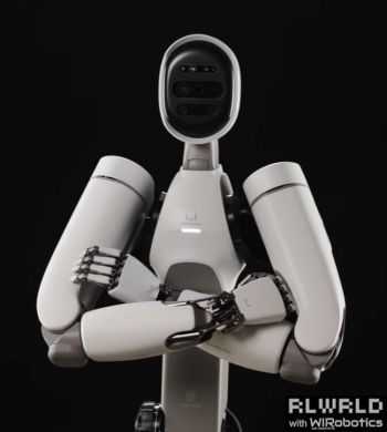 리얼월드 휴머노이드 로봇. 롯데호텔앤리조트 제공