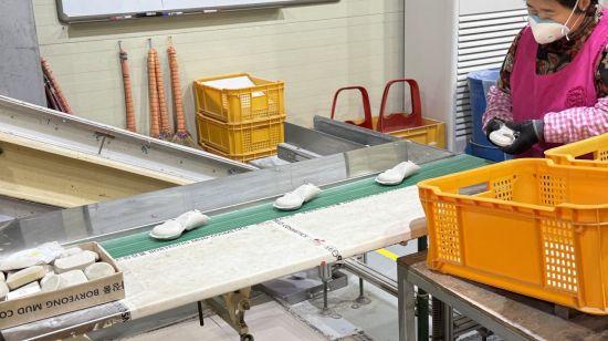 머드 비누 생산모습/보령시