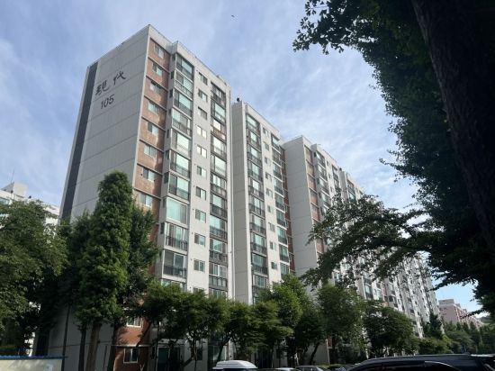 개포 현대아파트 전경. 한진주 기자