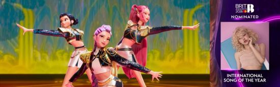 '케이팝 데몬 헌터스' 스틸, 로제. 넷플릭스, 더블랙레이블 제공