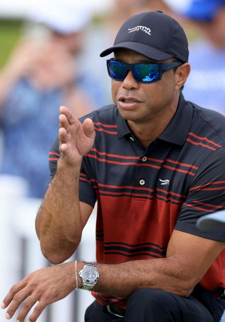 타이거 우즈는 2024년 디 오픈 출전 이후 필드에서 모습을 감췄다. AFP연합뉴스