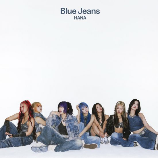 HANA의 2번째 싱글 'Blue Jeans' 앨범 표지. 공식 홈페이지.