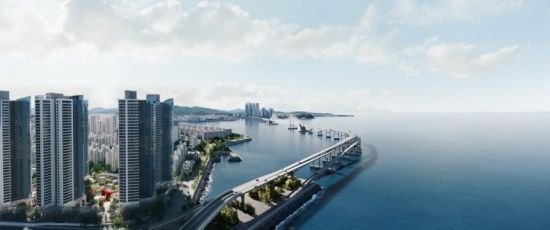 써밋 리미티드 남천 투시도. 대우건설.