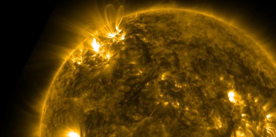 나사+를 통해 공개된 태양의 모습. 사진=나사+