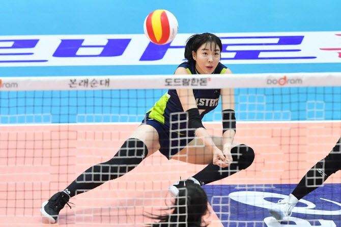 여자프로배구 현대건설에서 활약했던 고유민. 사진=KOVO