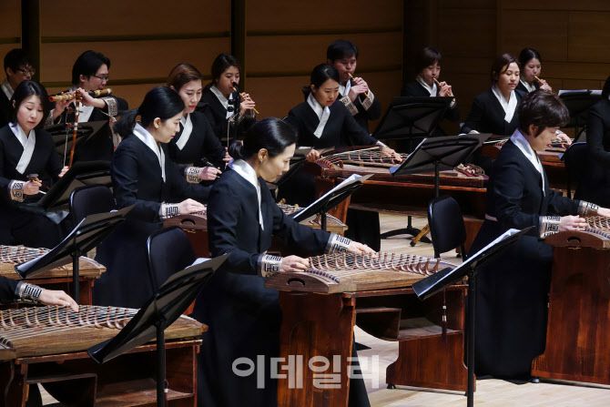 국립국악원 창작악단(사진=국립국악원).