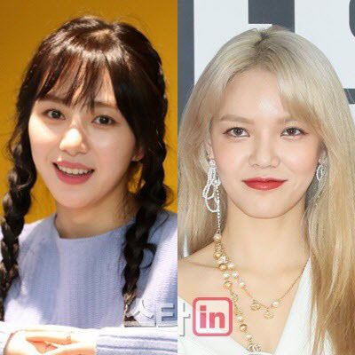 권민아(왼쪽) 지민(사진=이데일리DB)