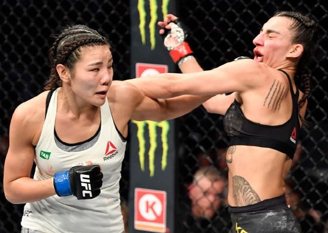 UFC 여성 파이터 김지연. 사진=UFC