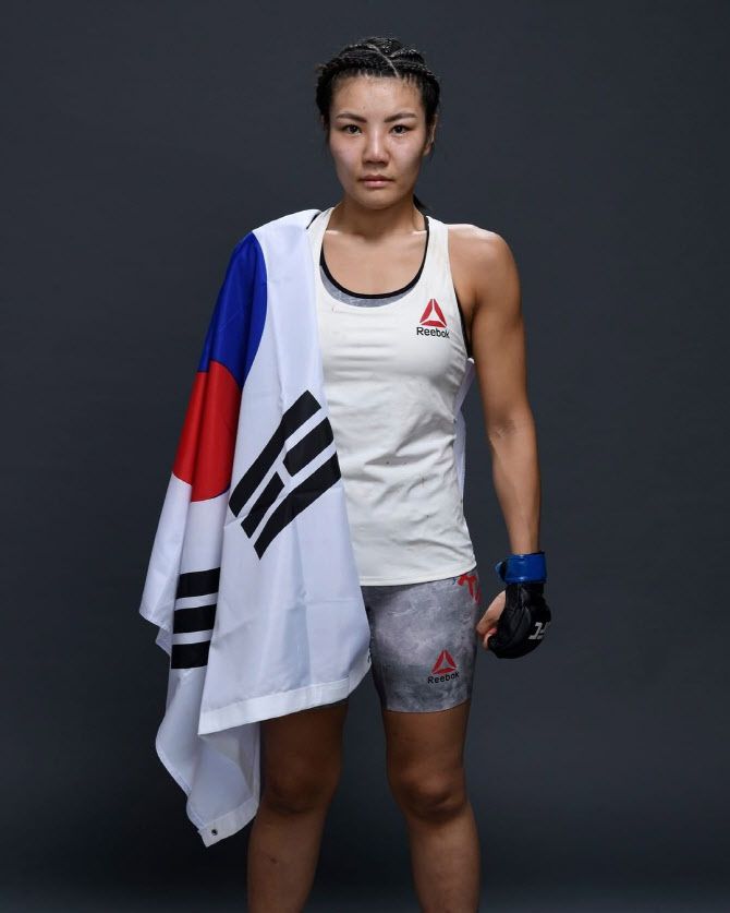 UFC 한국인 파이터 김지연. 사진=UFC