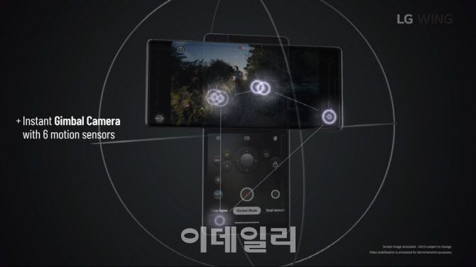 스마트폰 최초로 짐벌 기능을 탑재하고 기존 LG폰에서 호평을 받았던 동영상 촬영 기능도 그대로 적용해 동영상 콘텐츠 제작에 최적화 됐다는 평가다. (사진= LG전자)