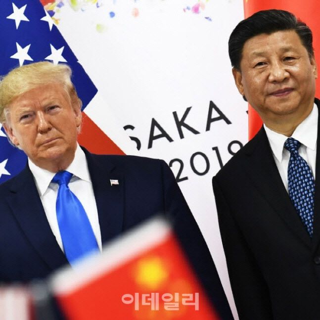 도널드 트럼프 미국 대통령과 시진핑 중국 국가주석. (사진=AFP 제공)