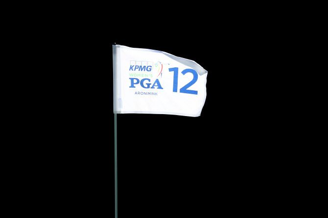 KPMG 위민스 PGA 챔피언십 대회 깃발. (사진=Andy Lyons/PGA of America via Getty Images)