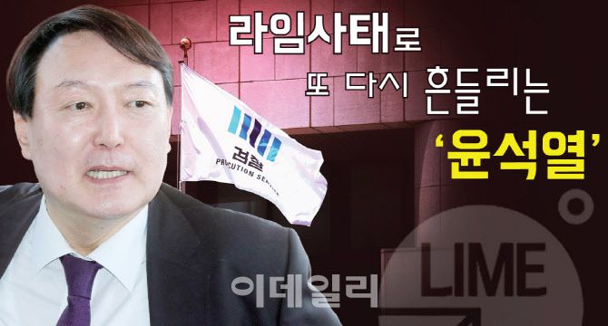 라임사태로 또 다시 흔들리는 윤석열 [그래픽=이데일리 이동훈 기자]