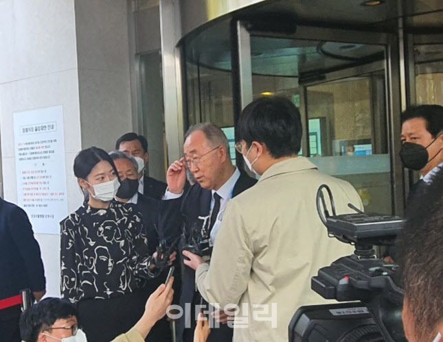 반기문 전 유엔사무총장. (사진=배진솔 기자)