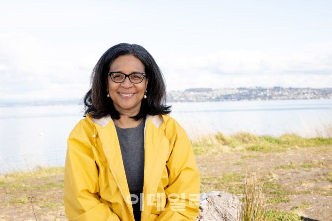 한국계 미국인인 메릴린 스트릭랜드 민주당 워싱턴주 10선거구 하원의원의 모습(사진=뉴시스)