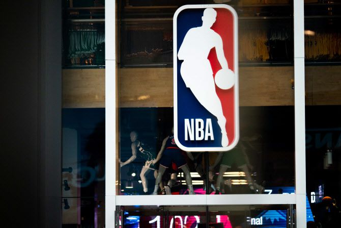 NBA 로고. (사진=AFPBBNews)