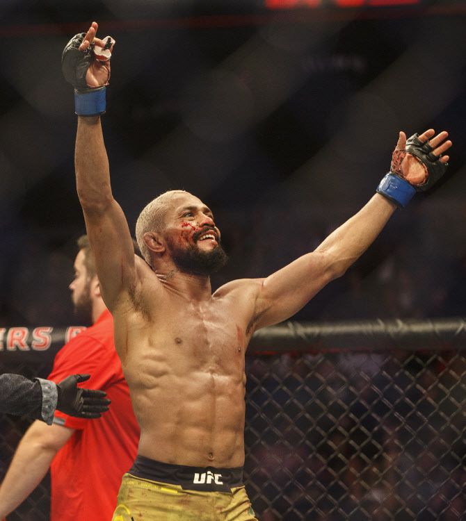 UFC 플라이급 챔피언 데이베손 피게레도. 사진=AP PHOTO