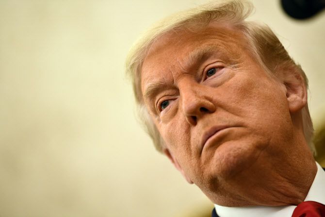 트럼프 대통령이 주한미군을 줄이지 못하게 한 국방수권법에 거부권을 행사했다(사진=AFP)