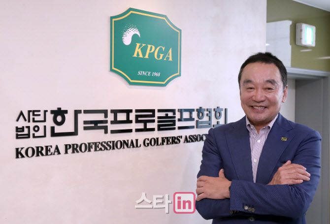 구자철 KPGA 회장. [사진=방인권 기자]