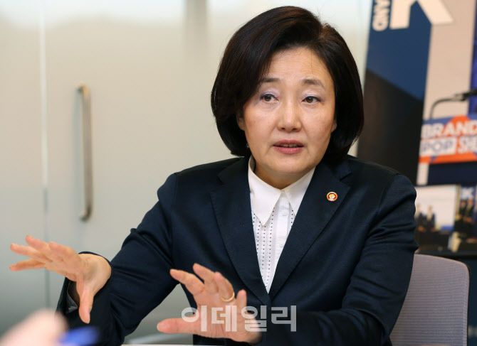 박영선 중소벤처기업부 장관. (사진=이데일리DB)