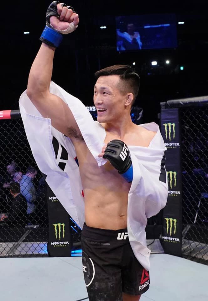 UFC 파이터 정찬성. 사진=UFC 제공