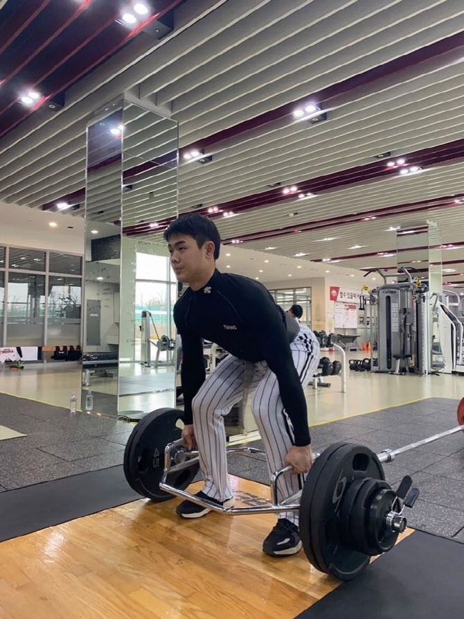 LG트윈스 신인 내야수 이영빈. 사진=LG트윈스