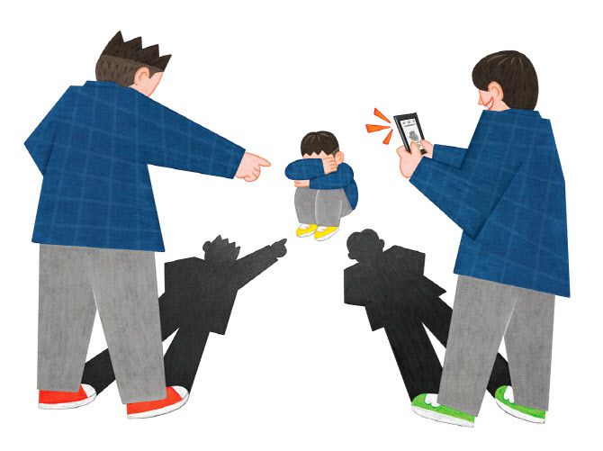 학교 폭력 관련 일러스트(사진=이미지투데이)