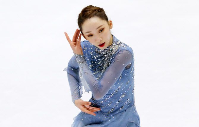 26일 의정부실내빙상장에서 열린 제75회 전국남녀 피겨스케이팅 종합선수권대회 여자 시니어 프리스케이팅에서 김예림이 연기를 펼치고 있다. 사진=연합뉴스