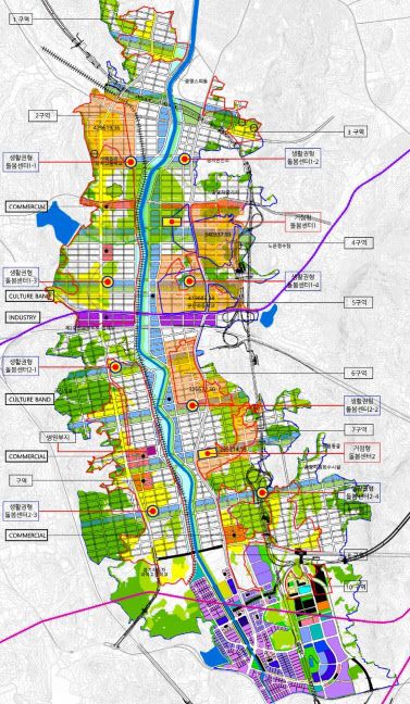 광명시흥 토지주들이 자체적으로 만든 마스터플랜.(자료=광명시흥지구(광명시흥특별관리지역) 주민대책위)