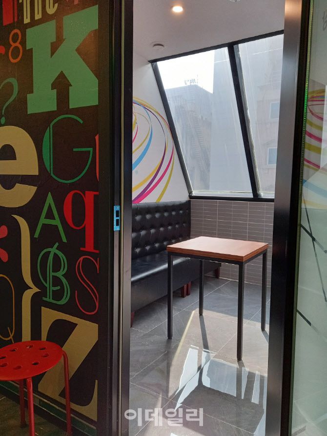 11일 오후 텅 비어 있는 서울 송파구 한 코인노래방. (사진=이상원 기자)