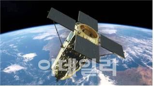 차세대 중형위성 1호의 임무 수행 상상도 (사진=항우연)