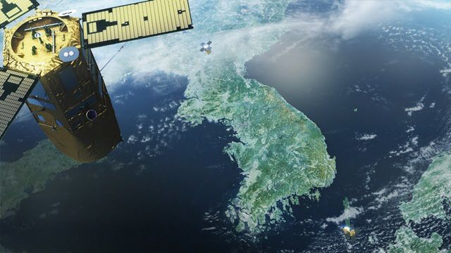 차세대중형위성 1호 상상도.(자료=한국항공우주연구원)