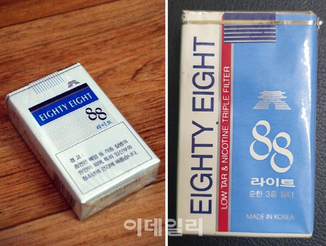 지금은 단종한 옛 ‘88라이트’ 제품 모습.(사진=온라인 커뮤니티 갈무리)