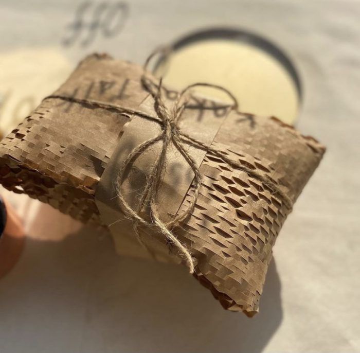 양혜인씨도 종이 완충재를 꾸준히 사용하고 있다.(사진=독자제공)