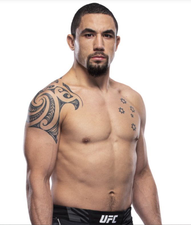 UFC 미들급 랭킹 1위 로버트 휘태커. 사진=UFC