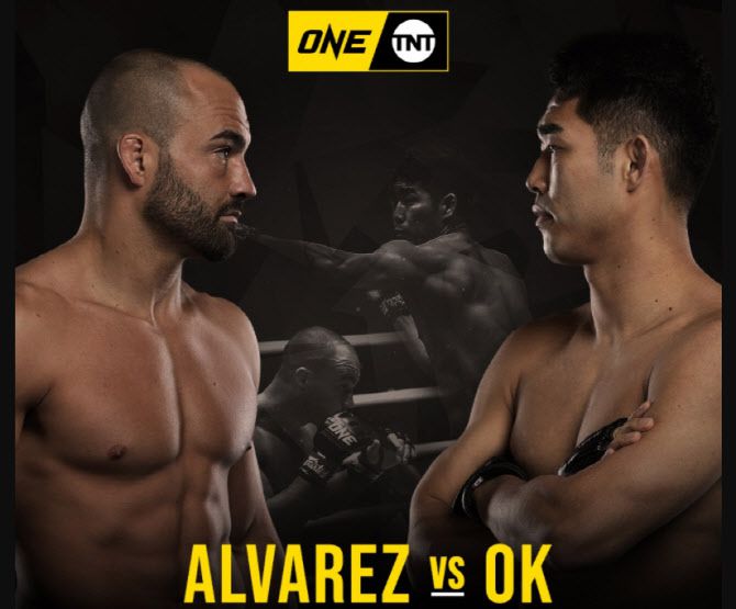 오는 28일 진검승부를 펼치는 에드 알바레즈(왼쪽)와 옥래윤. 사진=원챔피언십