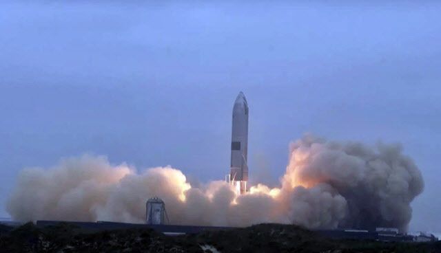 스타십 발사 장면.(사진=스페이스X)