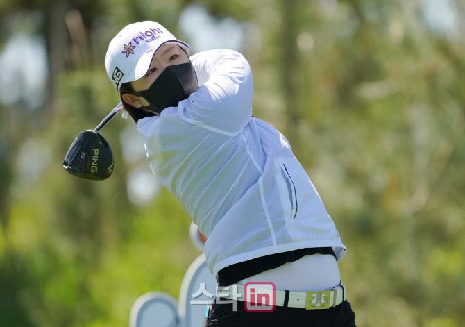 곽보미. (사진=이데일리 골프in 조원범 기자)