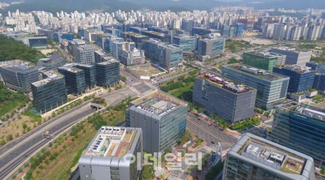 판교테크노밸리 모습(사진=이데일리DB)