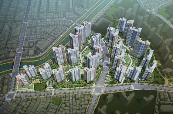 베르몬트로 광명 조감도(사진=대우건설 제공)