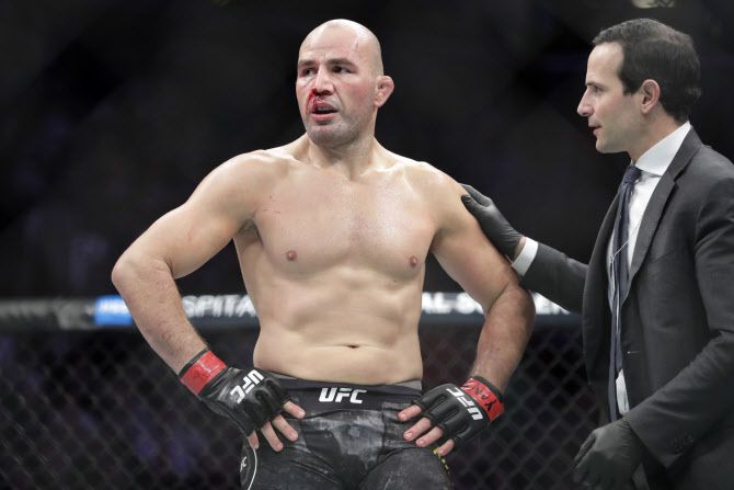 UFC 라이트헤비급 타이틀전 도전자 글로버 테세이라. 사진=AP PHOTO