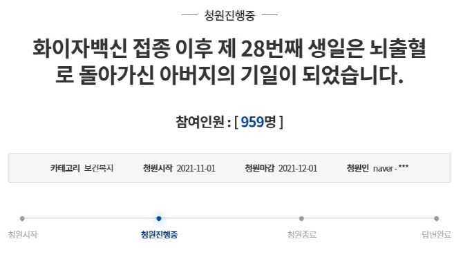 (사진=청와대 국민청원 게시판)