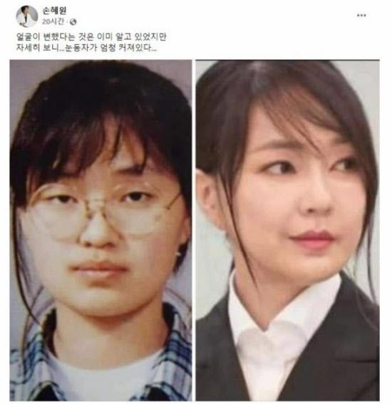 (사진=손혜원 전 의원 페이스북)