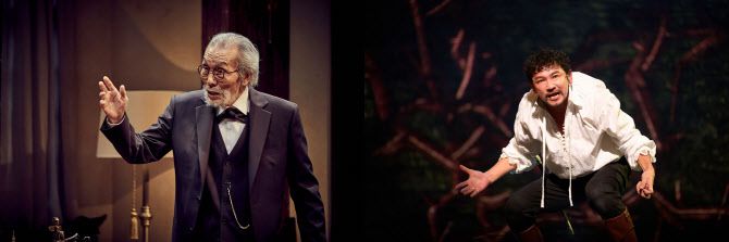 연극 ‘라스트 세션’(왼쪽), ‘리차드 3세’(사진=파크컴퍼니, 샘컴퍼니)