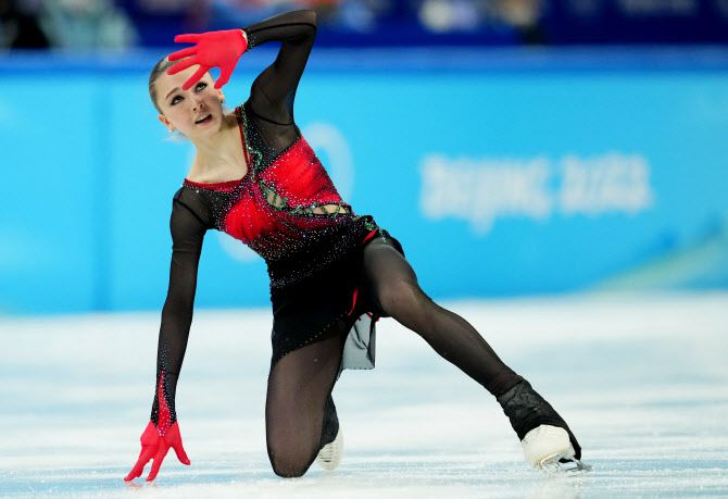 카밀라 발리예바. (사진=AFPBBNews)