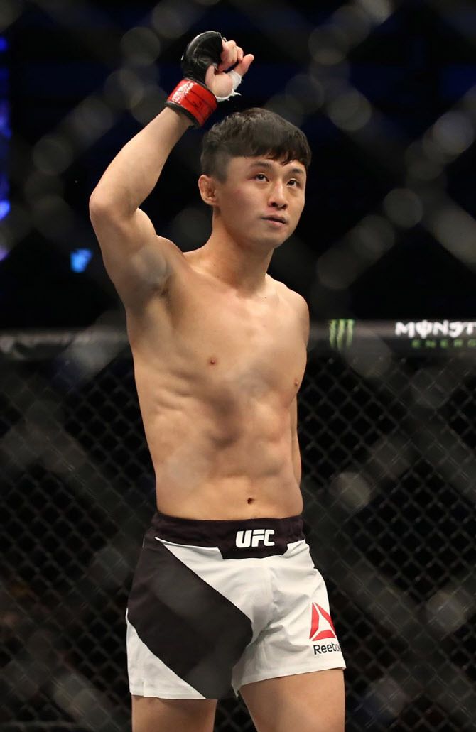 ‘코리안 슈퍼보이’ 최두호. 사진=UFC